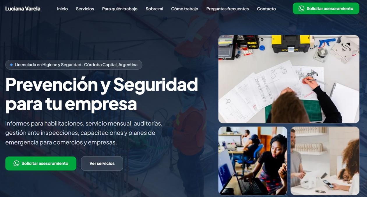 Demo web Higiene y Seguridad